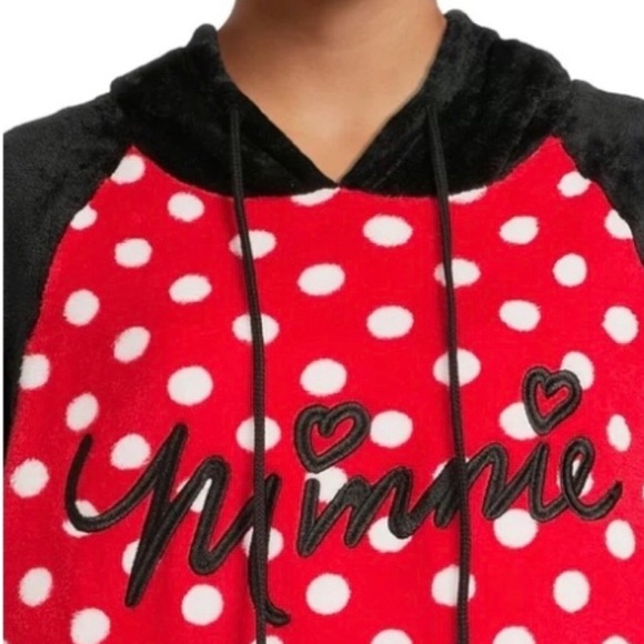 Disney’s Minnie Mouse Sleep Lounger with Socks (NWT) (Size: Small/ 4/6) - Picture 4 of 14